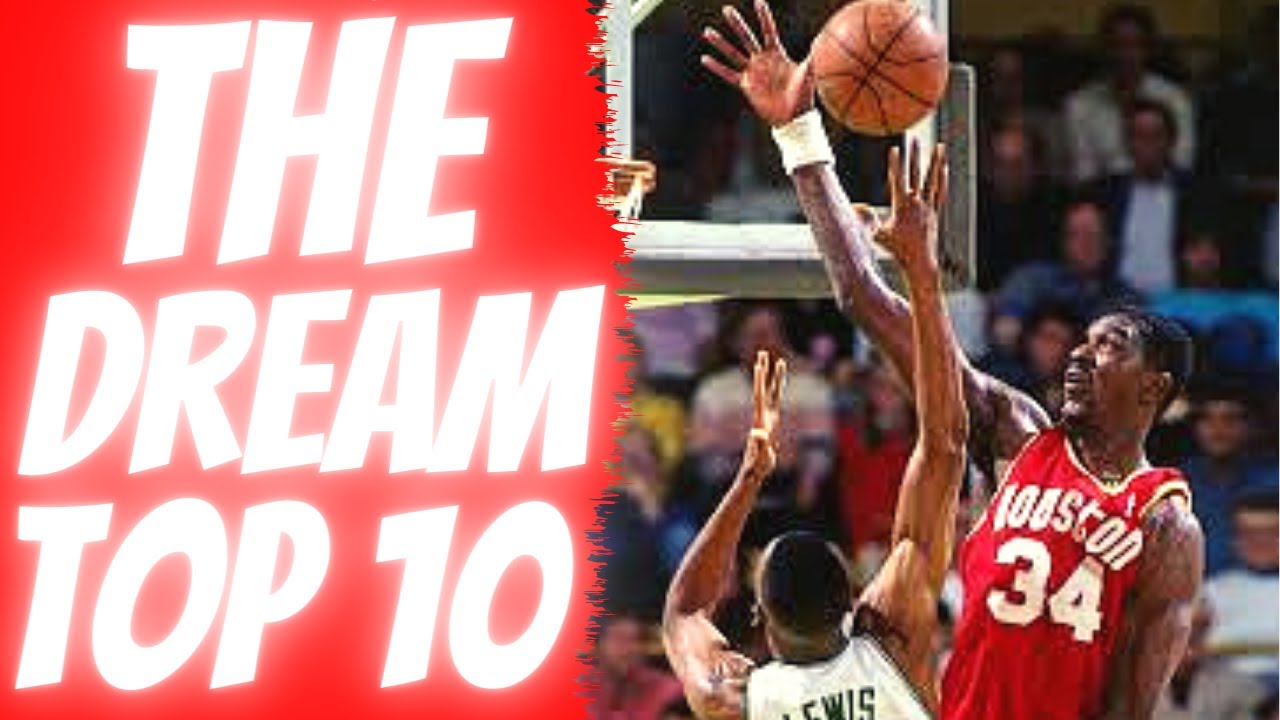 HAKEEM OLAJUWON TOP 10 BLOCKS OF CAREER!