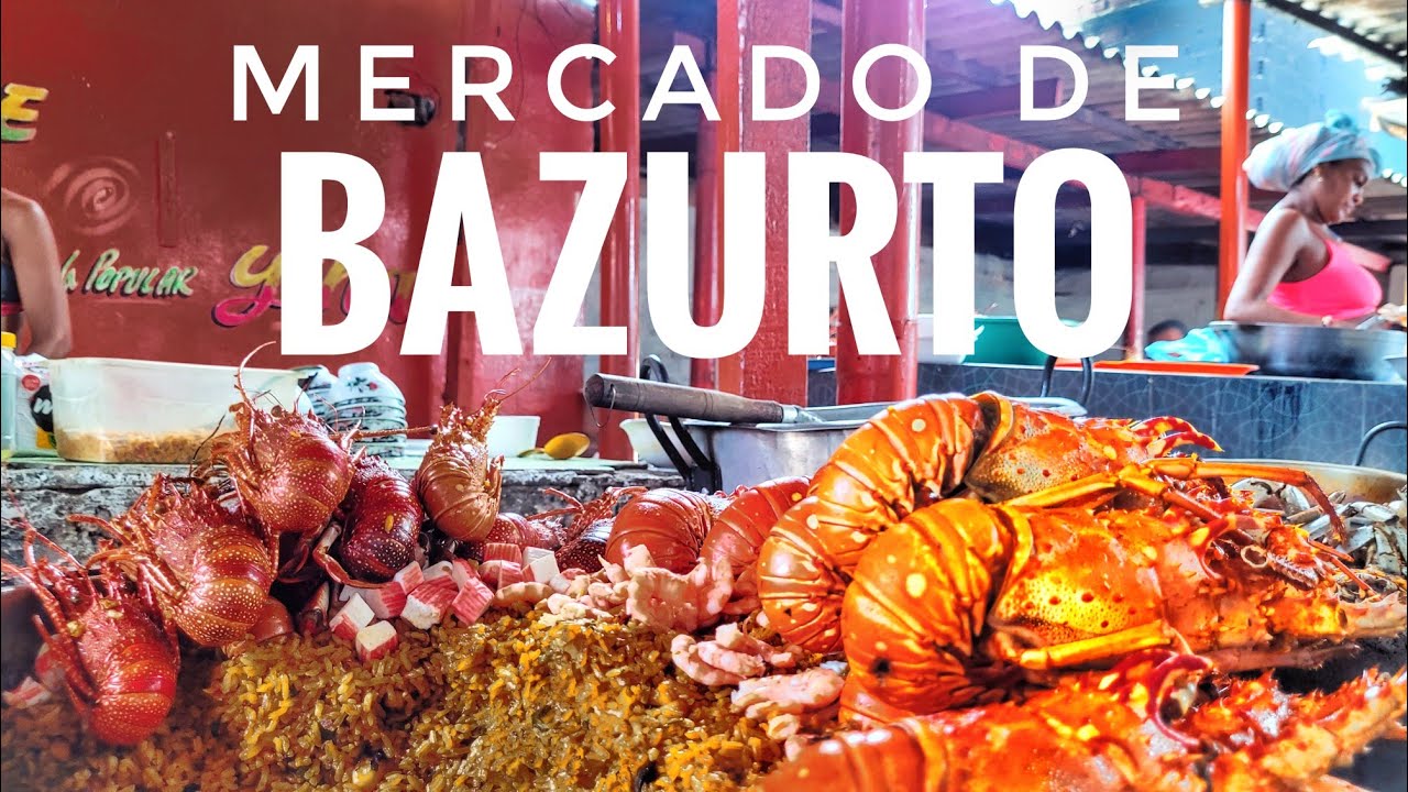 🦞LAS VERDADES del Mercado de Bazurto en Cartagena 🇨🇴. Precios, Qué comer? Cómo llegar? Vale la pena?