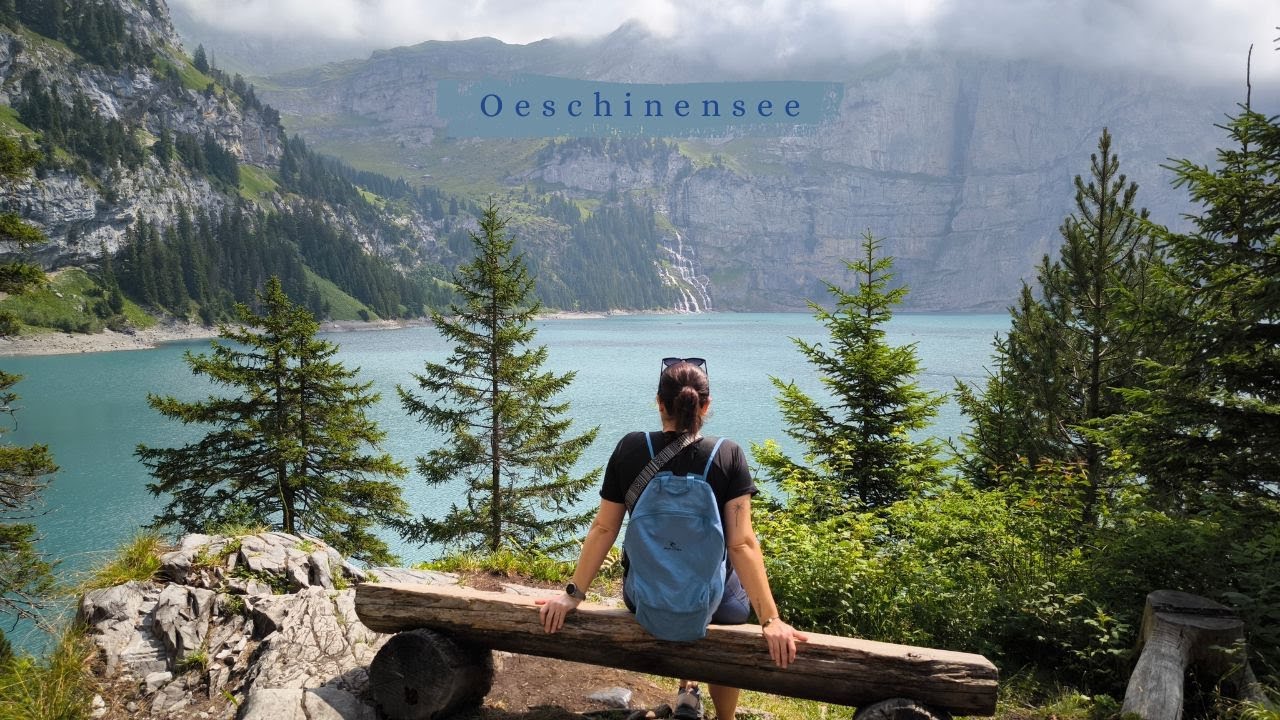 Oeschinensee - Wanderung - Kandersteg - Berner Oberland - Schweiz - 4K