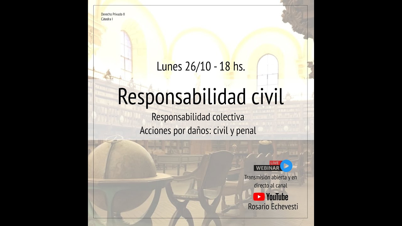 Responsabilidad colectiva. Acciones por daños y perjuicios: civil y penal