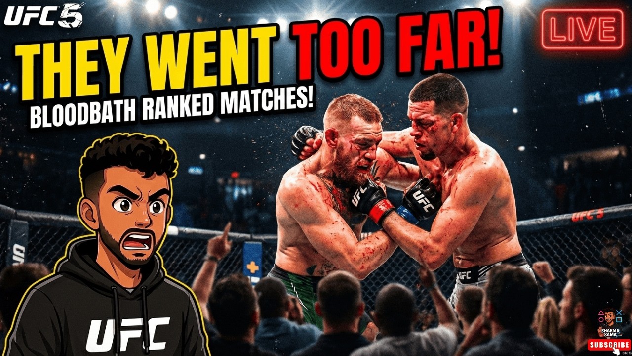 UFC 5 LIVE 🔴 Ranked MMA WAR | PSN: ssharma_sama | Pereira, Islam, Topuria & MORE