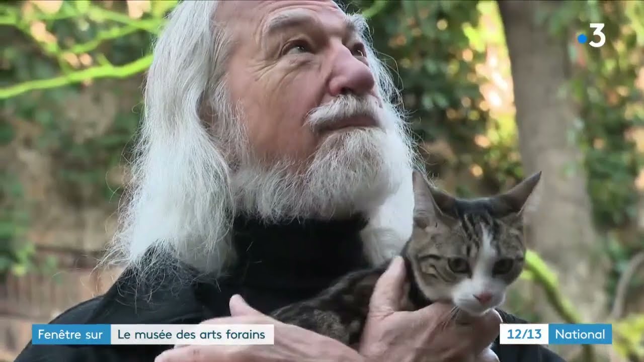 Jean-Paul FAVAND, l'âme du musée des ARTS FORAINS