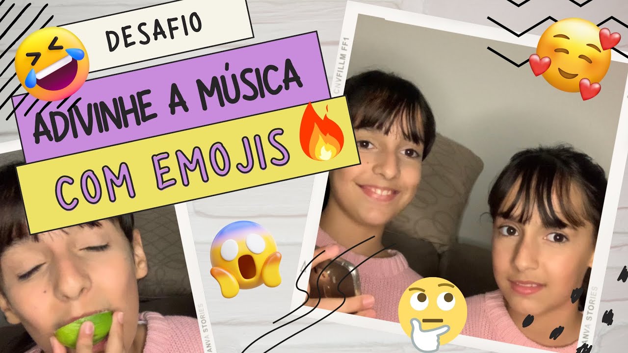 DESAFIO: ADIVINHE A MÚSICA COM EMOJIS 😂