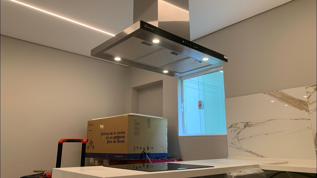 Como instalar Coifa De Ilha Electrolux 90cm Experience