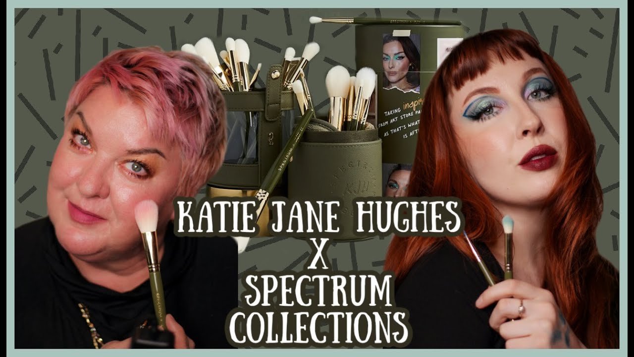 Katie Jane Hughes x Spectrum Collections Brush Set | First Impressions | Tutorial | Graphic Liner