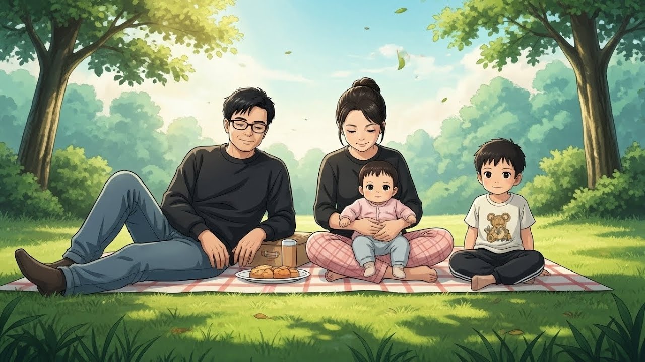 Our First Picnic of the Season | Homemade Food & Laughter | Ghibli-Style Video