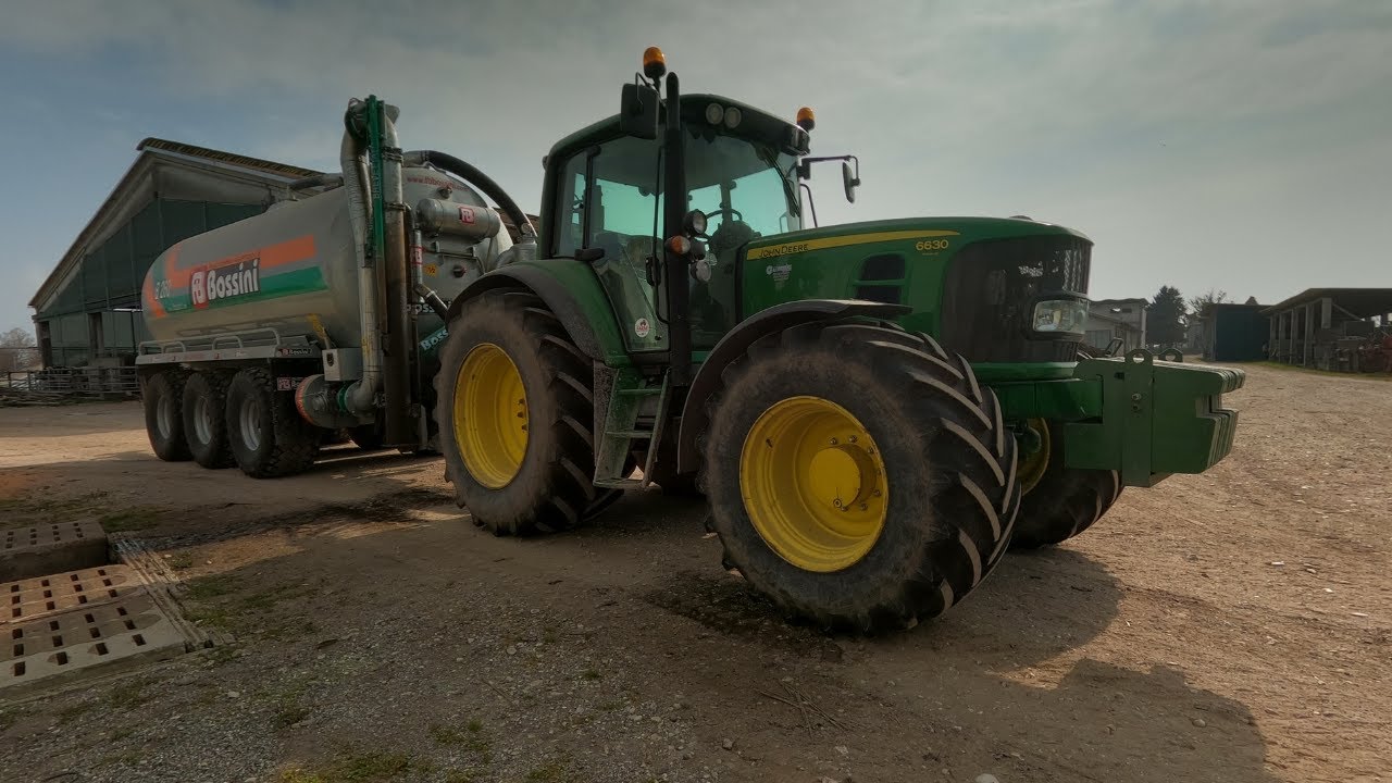 ON BOARD John Deere 6630 Premium+Bossini B260!