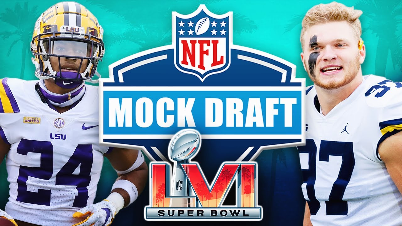 Post SUPER BOWL 2022 NFL MOCK DRAFT! Draft Order is SET!