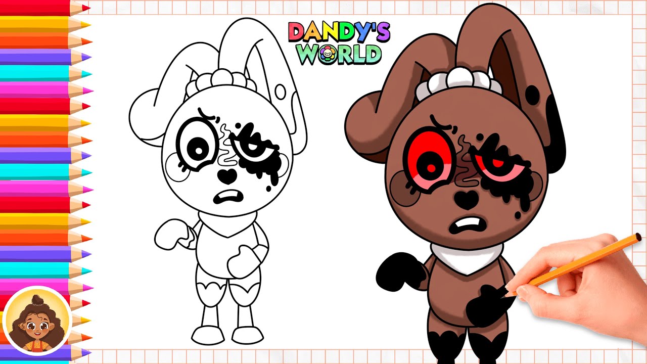 How to Draw Twisted Cocoa | from Dandy&rsquo;s World