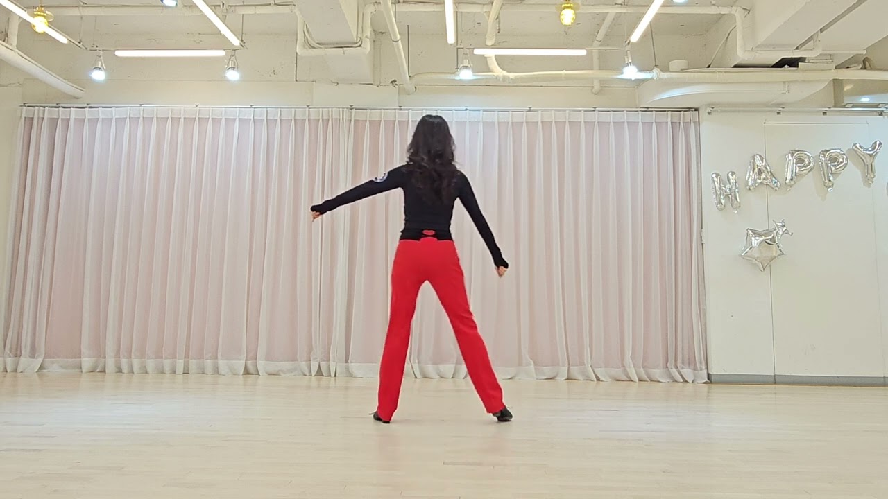 Учебное пособие по Cha Cha Sway Line Dance l Улучшение l Обучающее видео по Cha Cha Sway Line Dan...