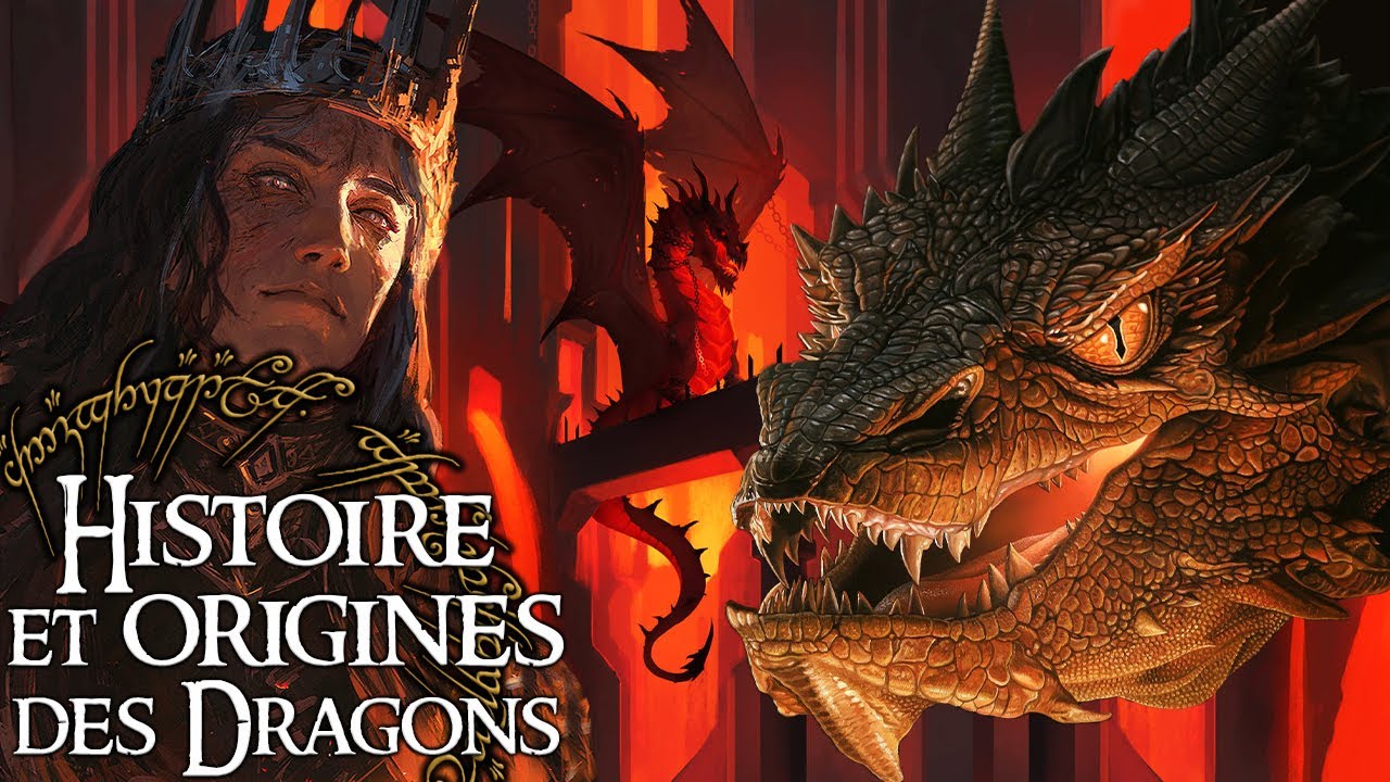L'histoire complète des DRAGONS chez J.R.R. TOLKIEN - Lore of the Rings