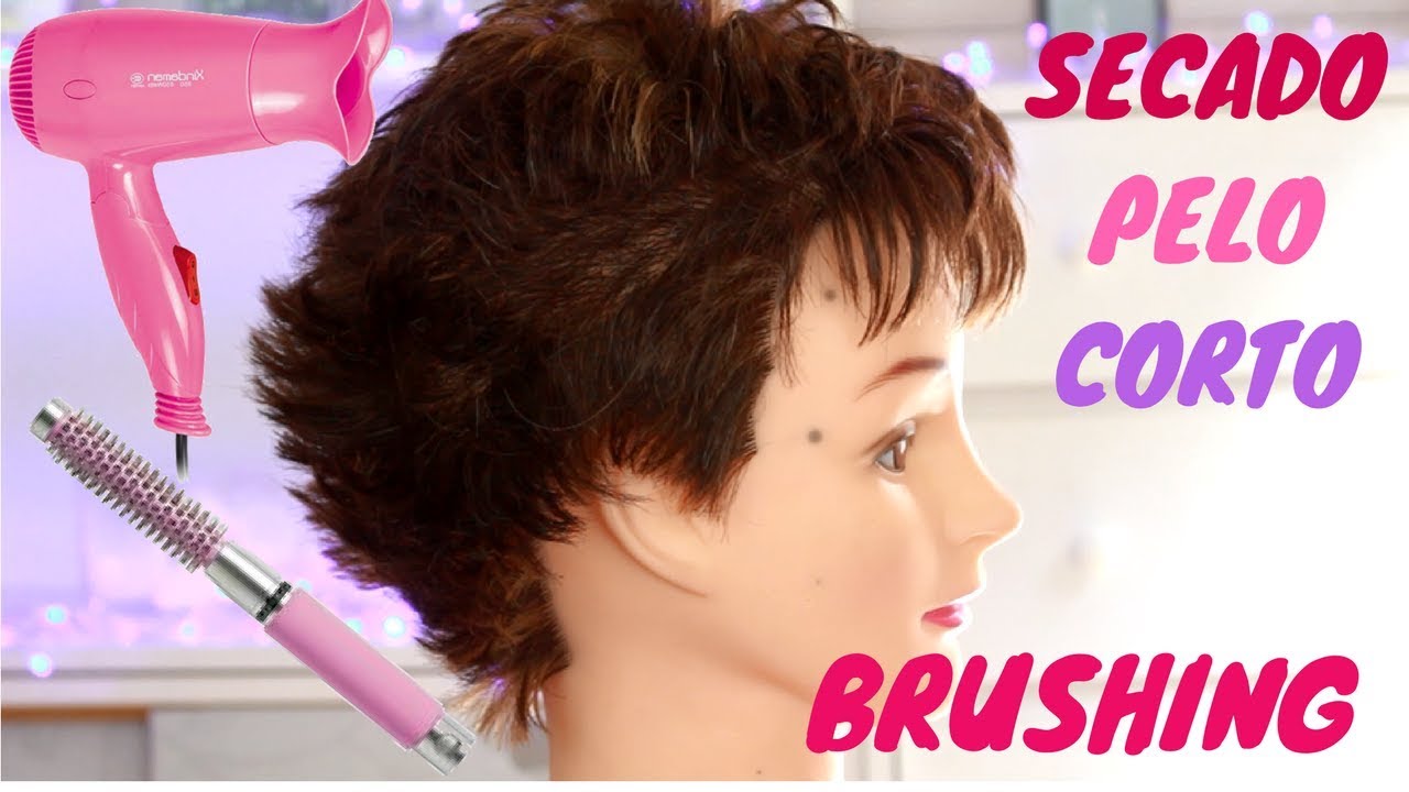 SECADO PELO CORTO BRUSHING | Sandranewlook