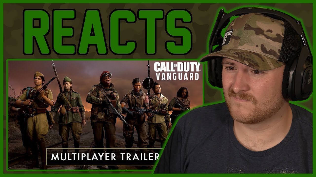 Call of Duty Vanguard Multiplayer Trailer (Royal Marine Reacts)
