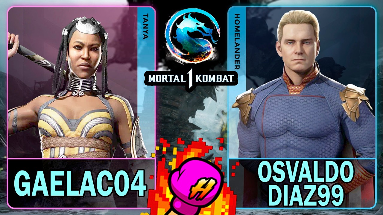 MK1 GaelAC04 (Таня) против Osvaldo Diaz99 (Хоумлендер)🥊Mortal Kombat 1🥊4K 60ᶠᵖˢ