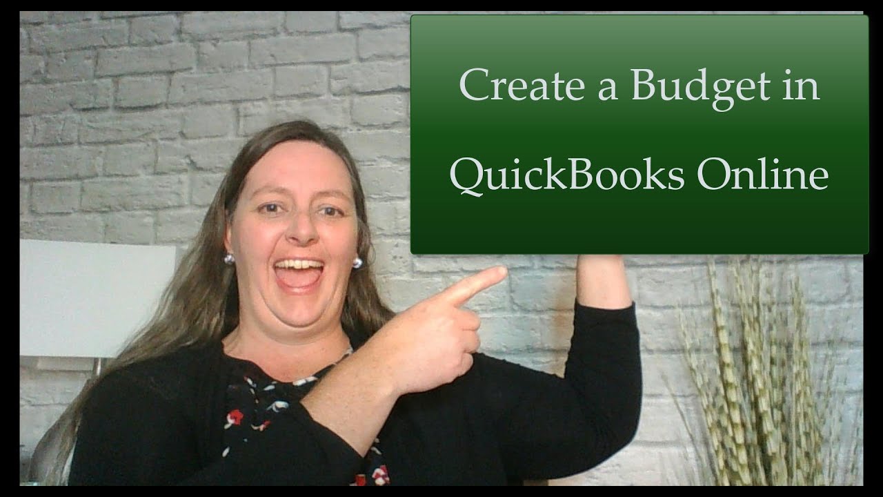 QuickBooks Online Tutorial:  How to Create a Budget in QuickBooks Online