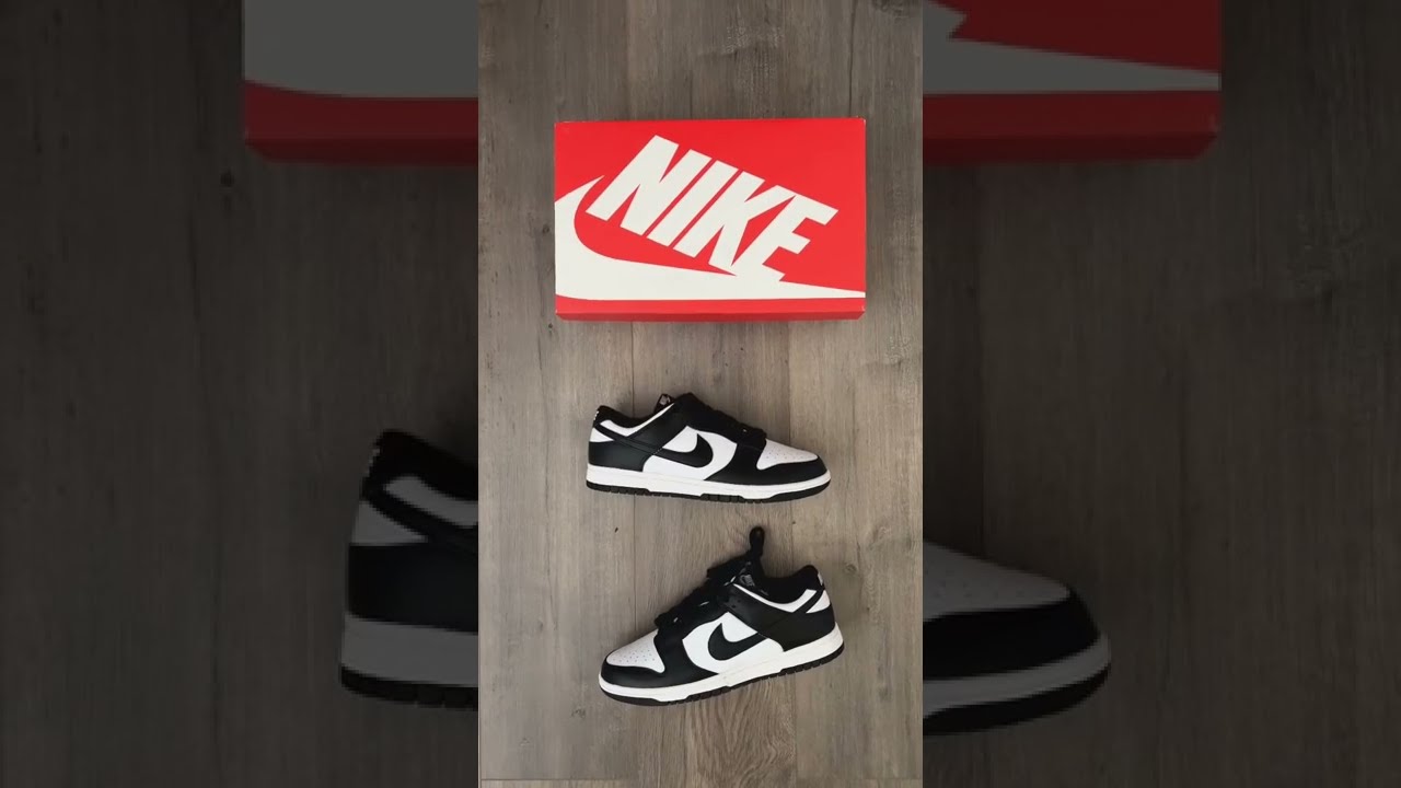 Nike Dunk Low White/Black 'Panda' &ndash; rozpakowywanie