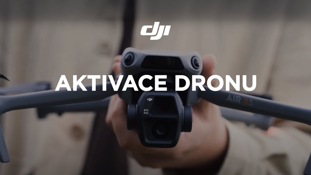 Aktivace DJI dronu