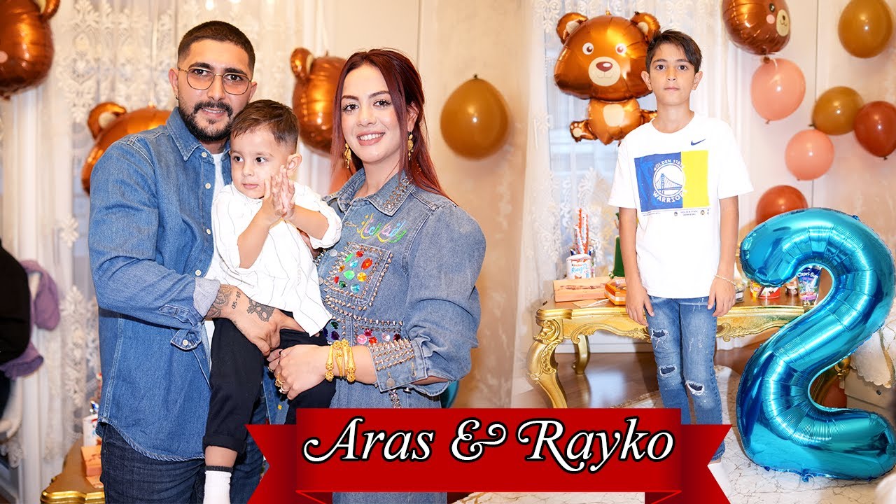 Aras & Rayko 'nun doğum günü 2023 München Almanya