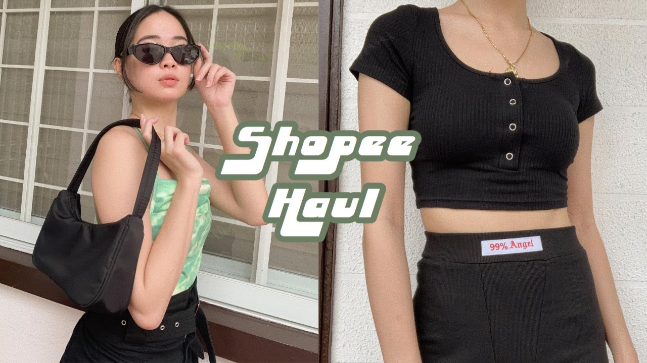SHOPEE HAUL! (basic, loungewear, etc) | It's A