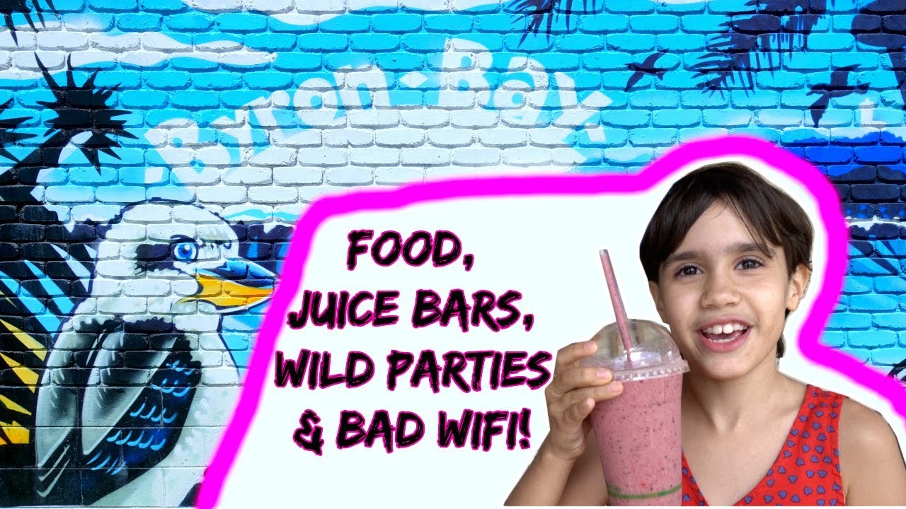 FOOD, JUICE BARS, WILD PARTIES & BAD WIFI!!!👯 #36 VLOG