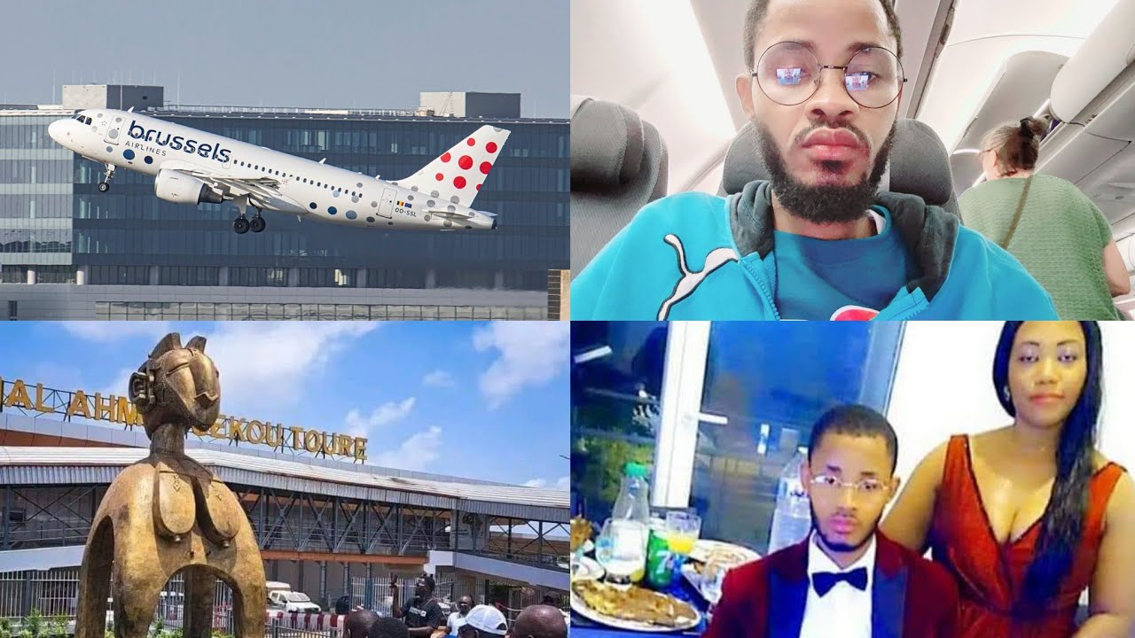 Aéroport international d'Ahmed Sékou Touré, Direction France en passant par Belgique