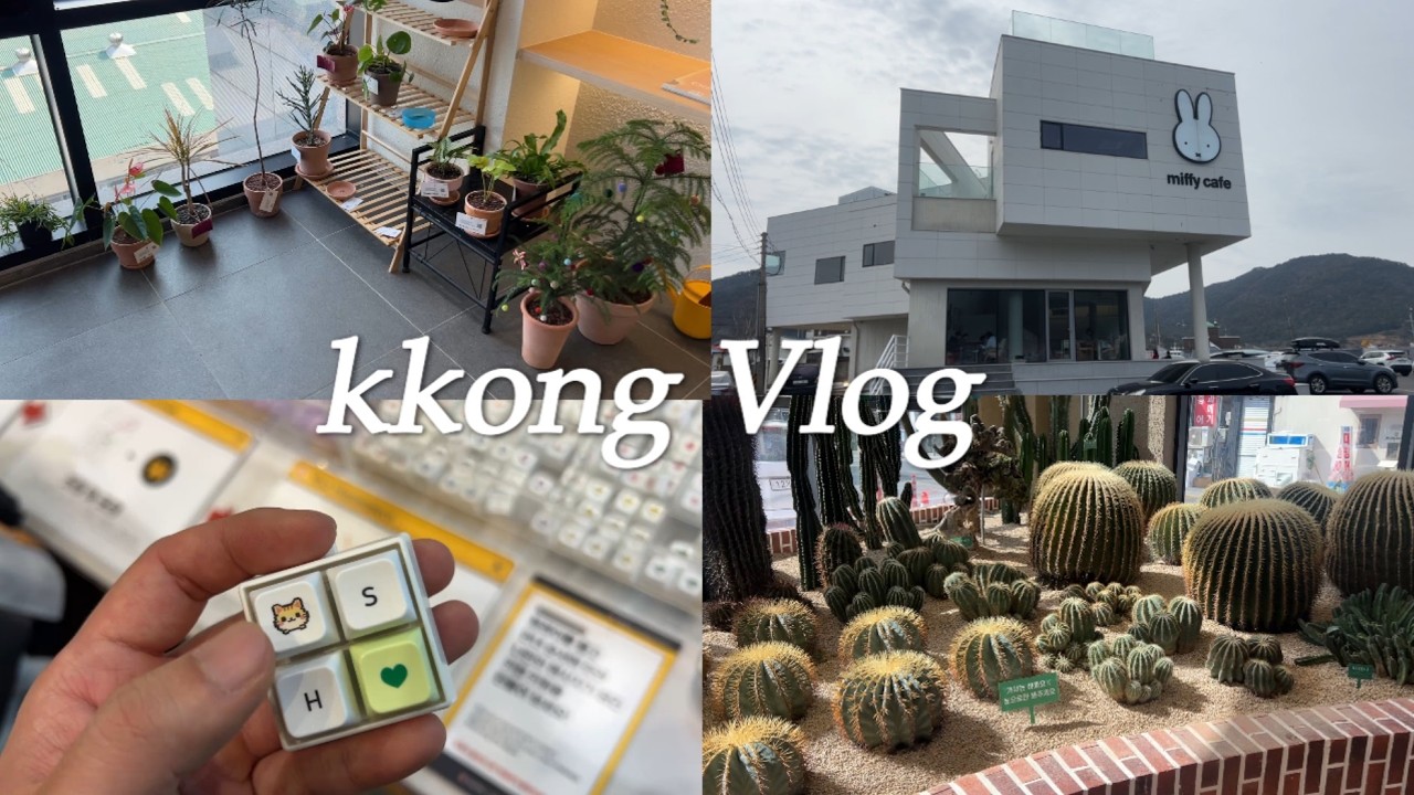 부산·거제도 브이로그 | 다이소 제품으로 아이패드 보조모니터 만들기