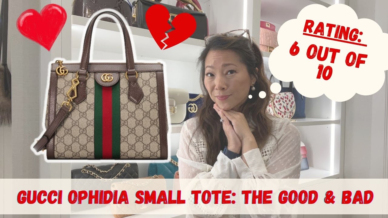 GUCCI OPHIDIA SMALL TOTE: PROS/CONS: WATCH BEFORE BUYING