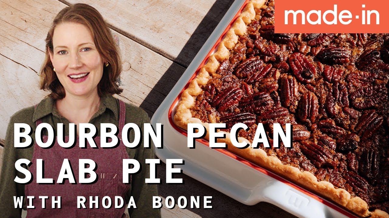 How to Make a Bourbon Pecan Slab Pie with Rhoda Boone