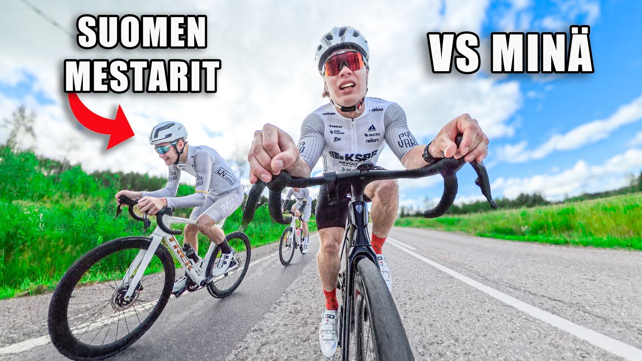 Pysynkö Suomen kovimman pyöräilytiimin vauhdissa?