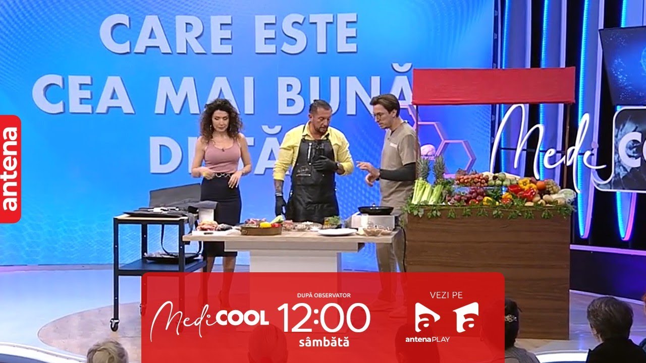 Cum arată dieta Medicool. Rețetă a la chef Iulian Olaru!