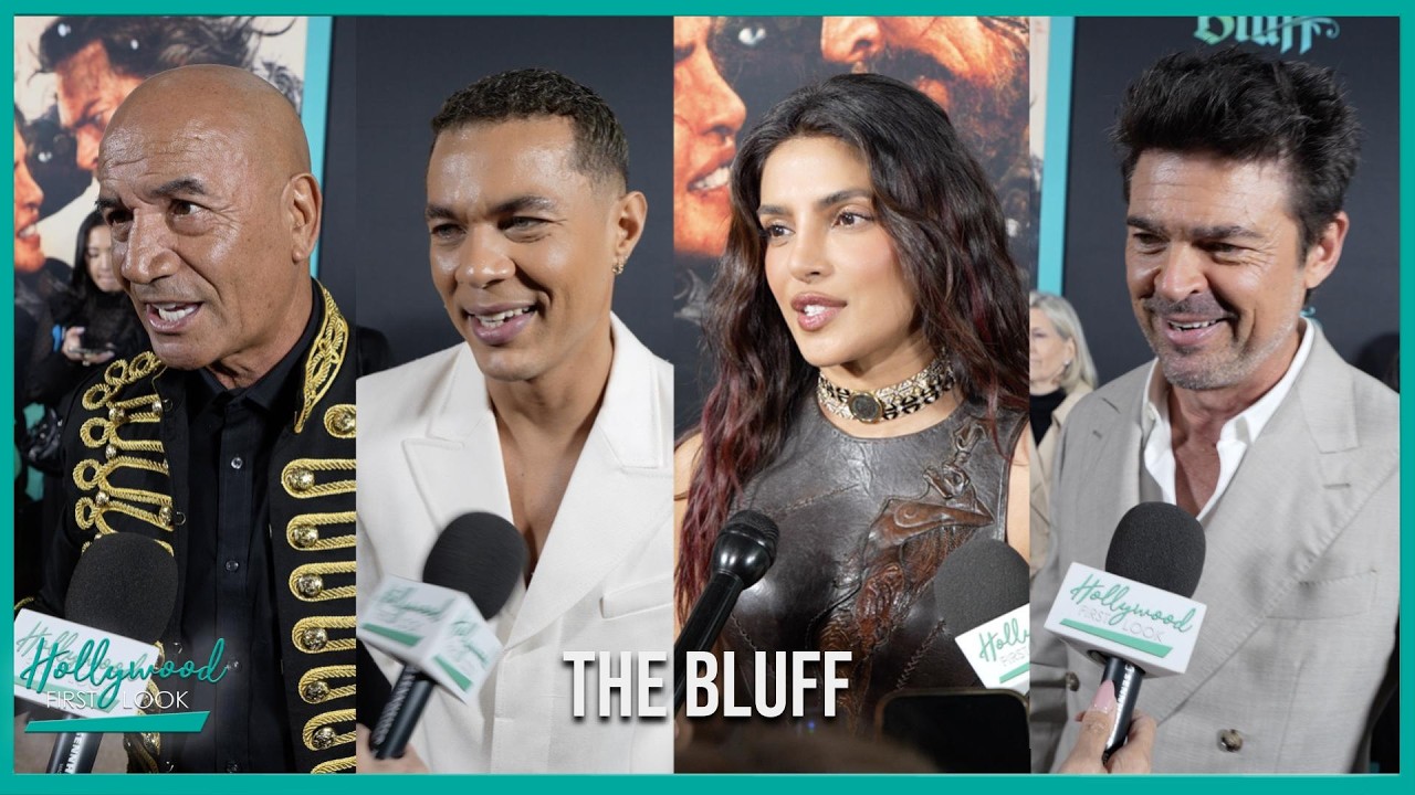 Priyanka Chopra Jonas, Karl Urban and the cast of The Bluff at the LA premiere | 2026