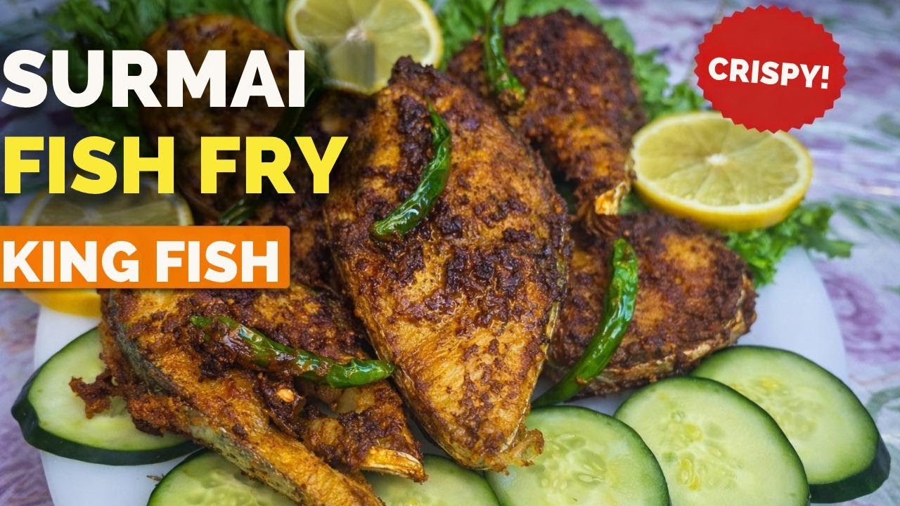 Crispy Surmai Fish Fry Recipe | King Fish Fry Street Style | By Summayya Hamza
