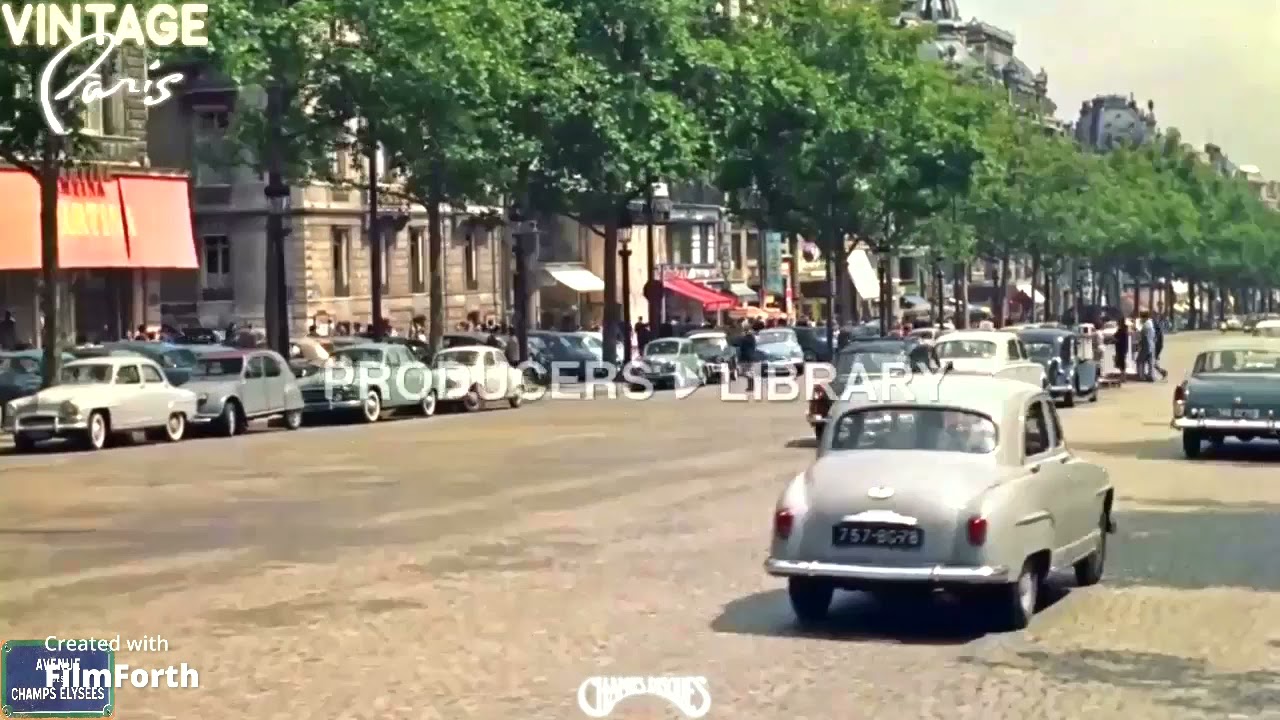 Les voitures Année 1960