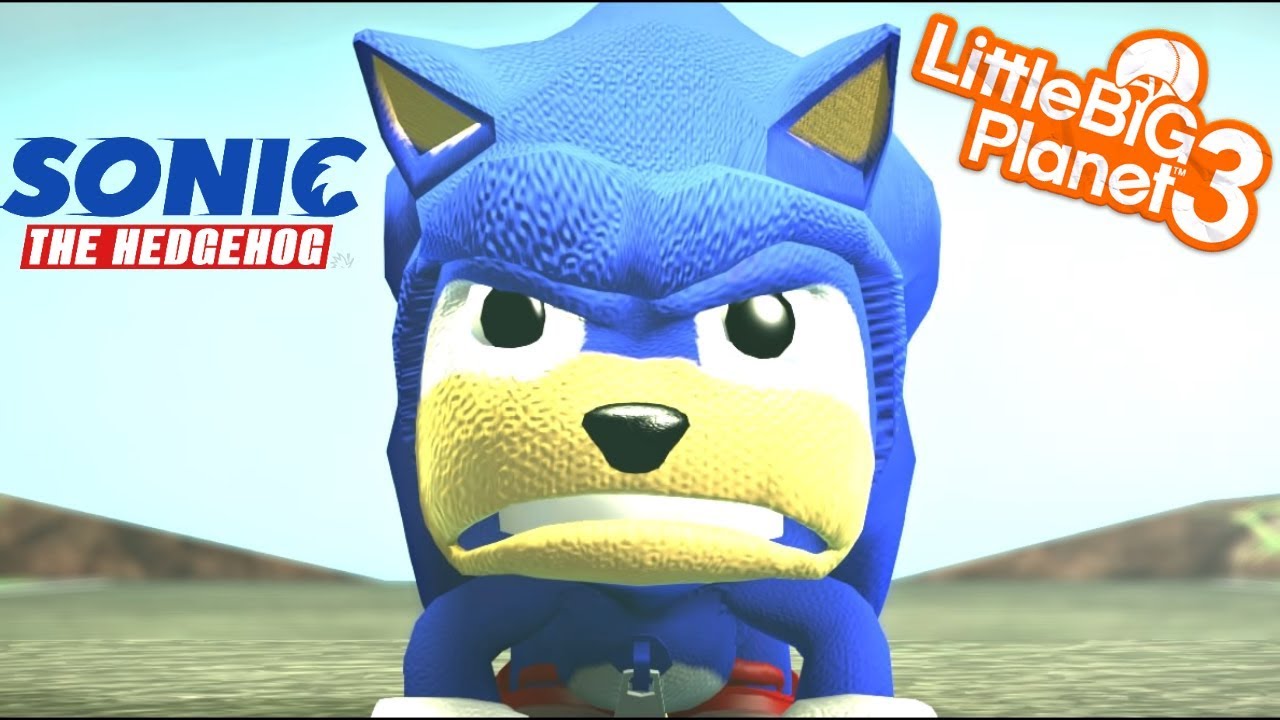 Official Sonic The Hedgehog Movie Trailer - Sonic Movie 2019 - Created on LittleBigPlanet 3 - LBP 3