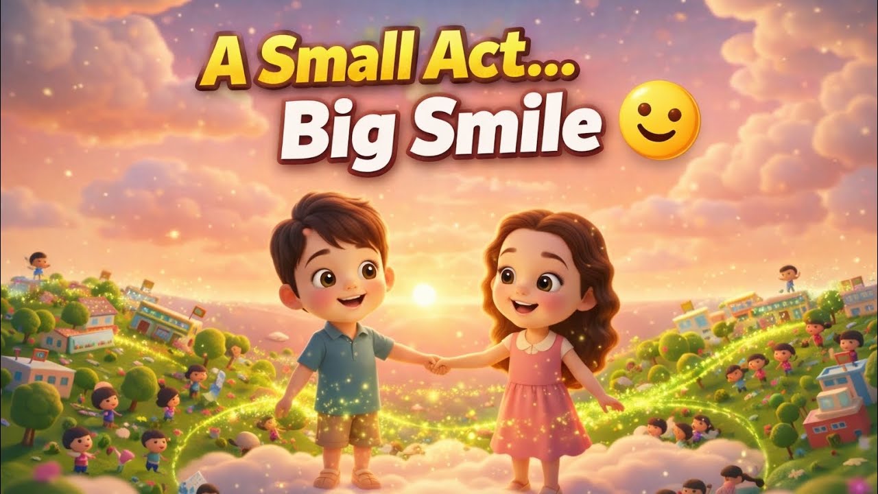 Good Kids Always Say THANK YOU ❤️ | Brother & Sister Emotional Story | Moral Story for Kids🎵