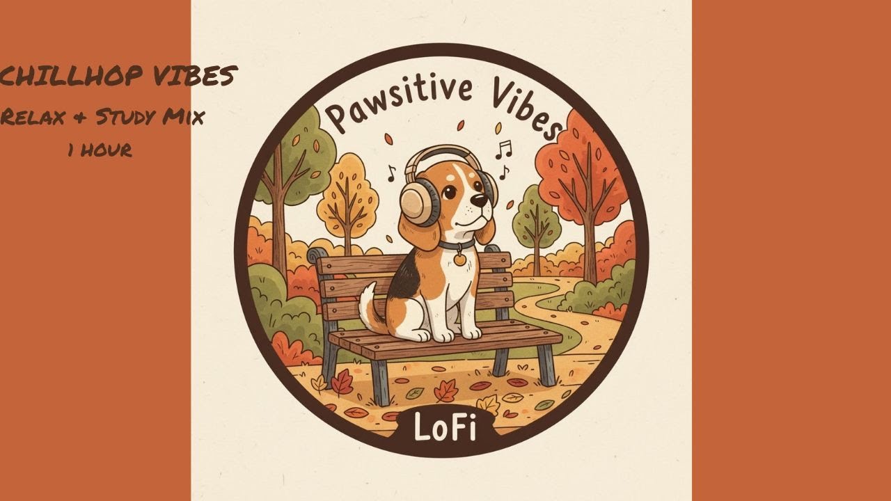 Chillhop for Dogs 🎧 Lofi Beats to Relax & Study With Your Pup (1 Hour)