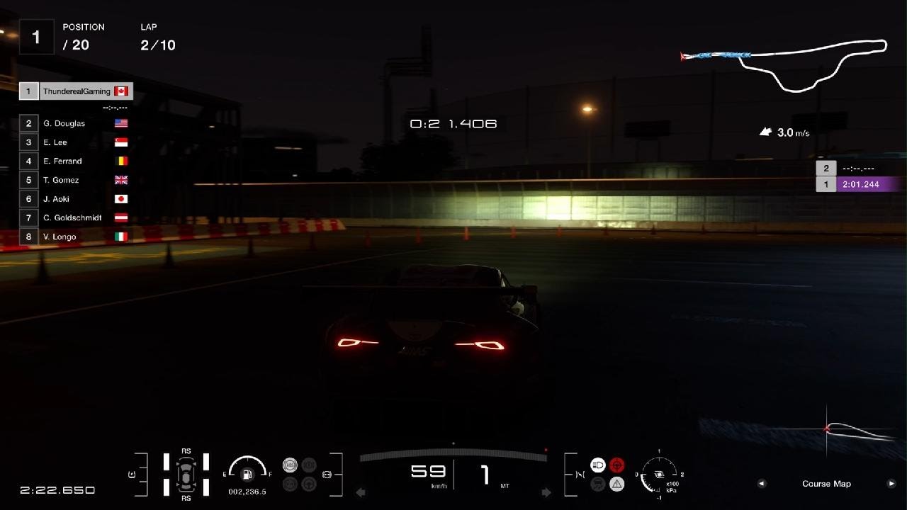 Gran Turismo 7 | 1:56.223 on Tokyo Expressway - East Counterclockwise (ULTIMATE LEGENDARY LAP)