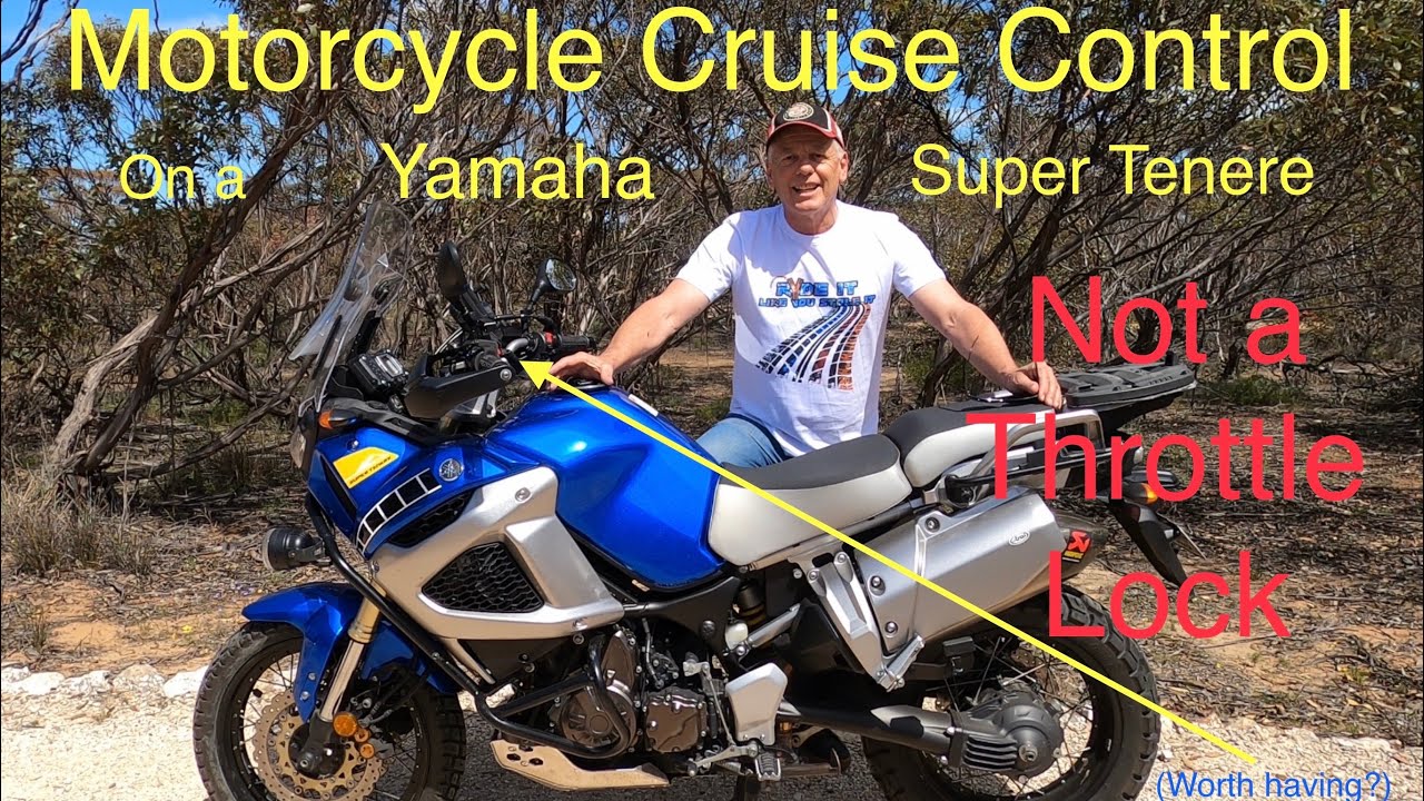 Yamaha Super Tenere 1200 Motorcycle Cruise Control;  I review the MC Cruise unit  (45)