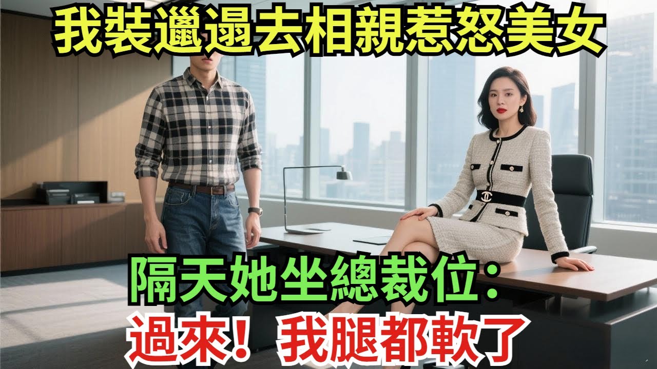 我裝邋遢去相親，惹怒美女，隔天她坐總裁位：過來！我腿都軟了#真實故事#案件#奇聞#故事#奇聞觀察室#奇聞#真相#奇聞軼事#談笑娛生
