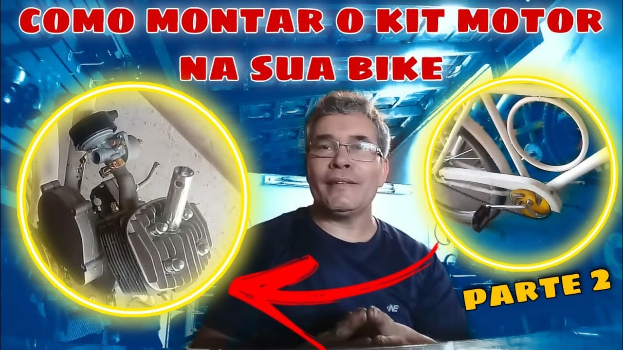 COMO MONTAR UMA BIKE MOTORIZADA