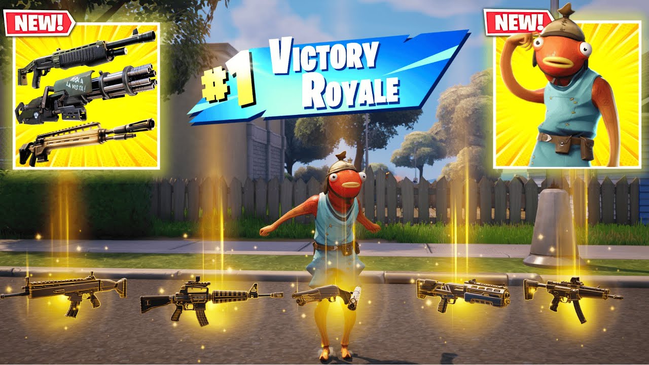 FISHSTICK vs NEW MYTHIC'S CHALLENGE (NEW!!! Fortnite Chapter 7 Season 1)