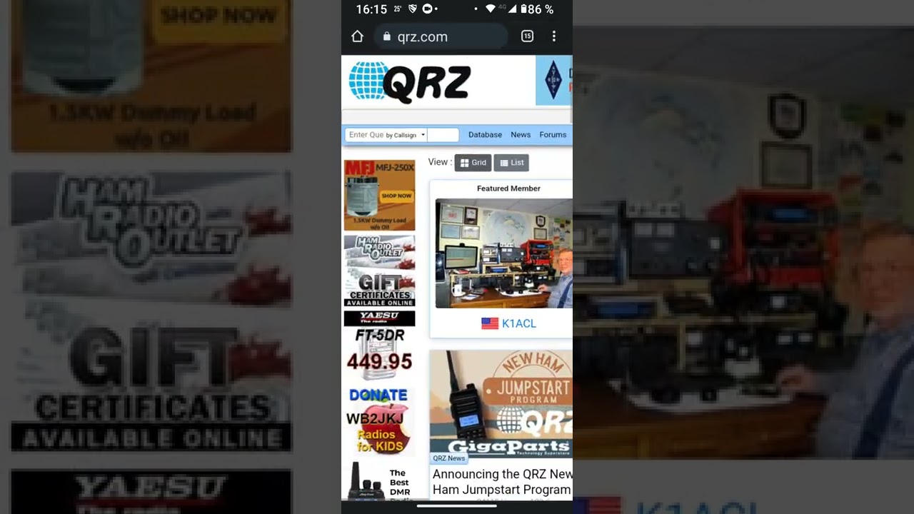 peque&ntilde;o tutorial como registrar contactos en Qrz.com para Mauro