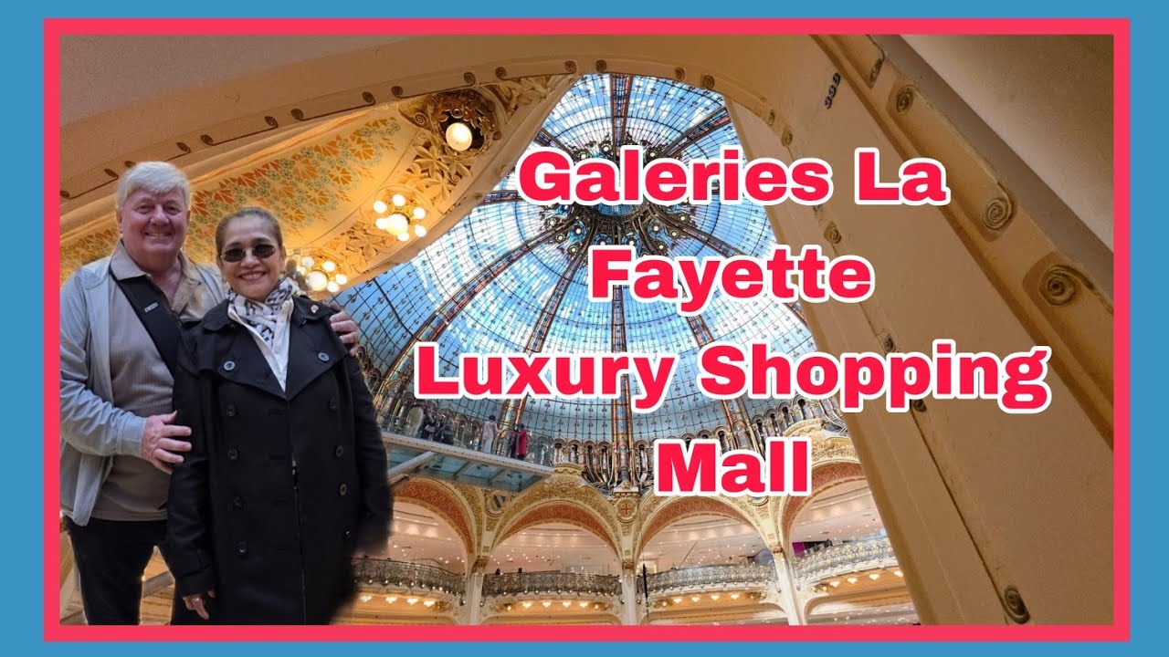 Galeries La Fayette — крупнейший торговый центр Парижа