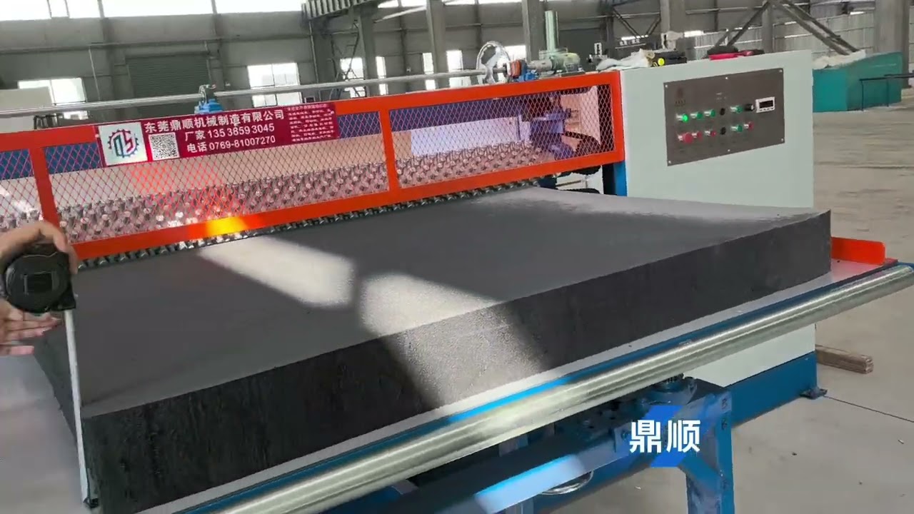 Mattress polyurethane foam profile cutting machine 