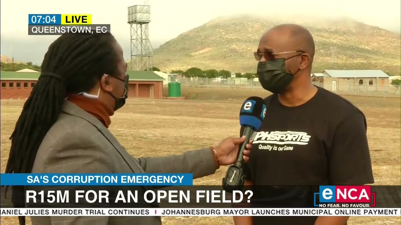 South Africa's corruption emergency | R15 million for an open field?