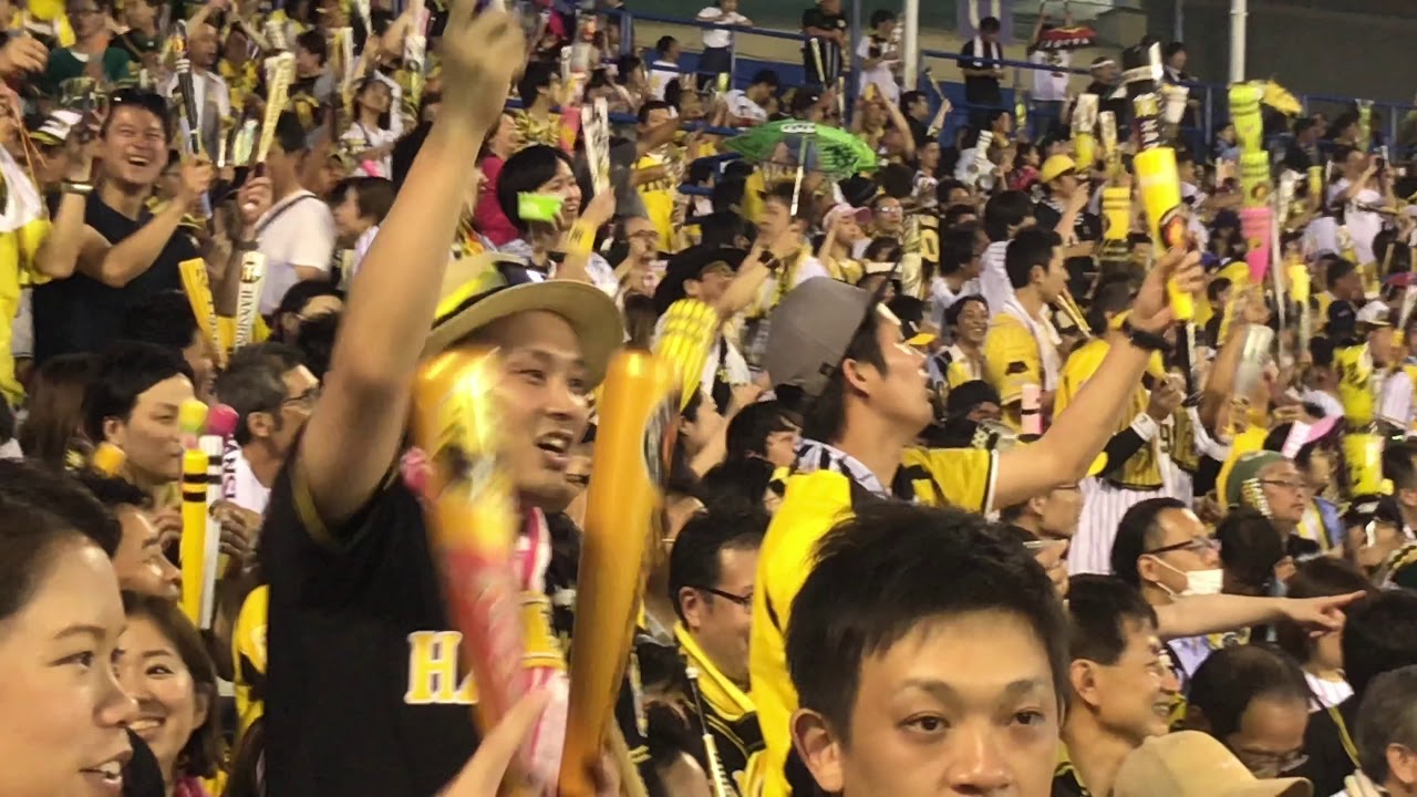 2018年7月1日阪神ファンによる東京音頭！