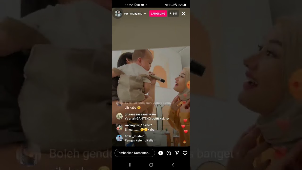 live instagram rey mbayang