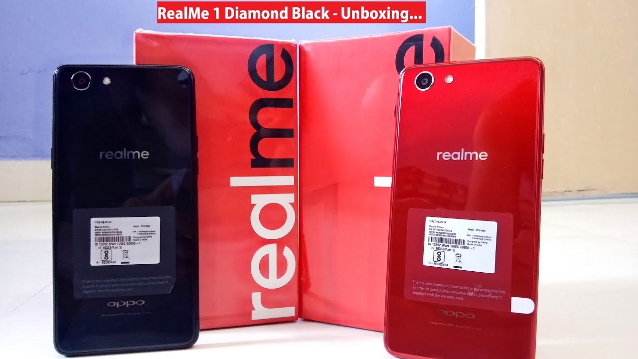 Realme 1- OPPO Realme 1 Unboxing - #FFF Information