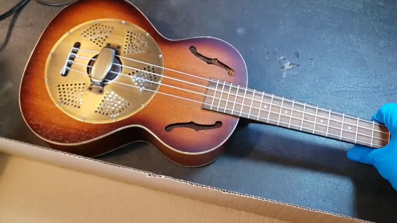 Unboxing and Repairing a Resonator Ukulele