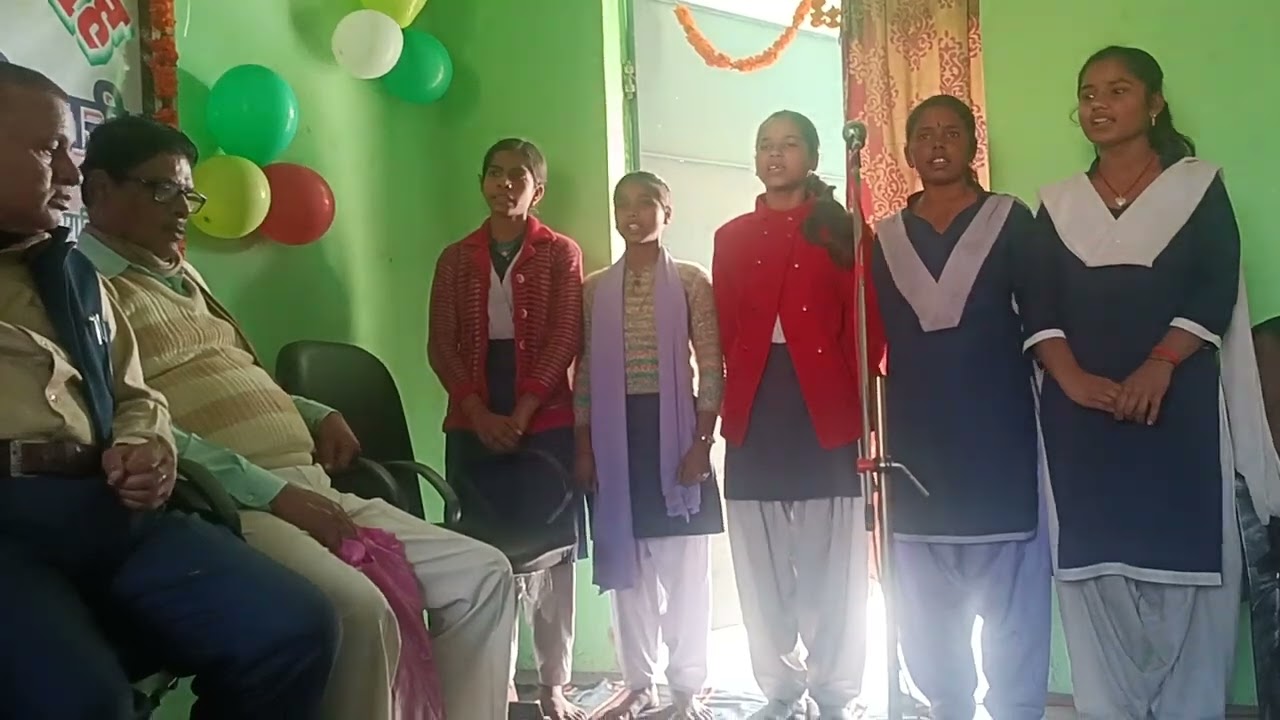 Video No--17,Mere Retirement pe students dwara prastut ak sundar bidai geet.